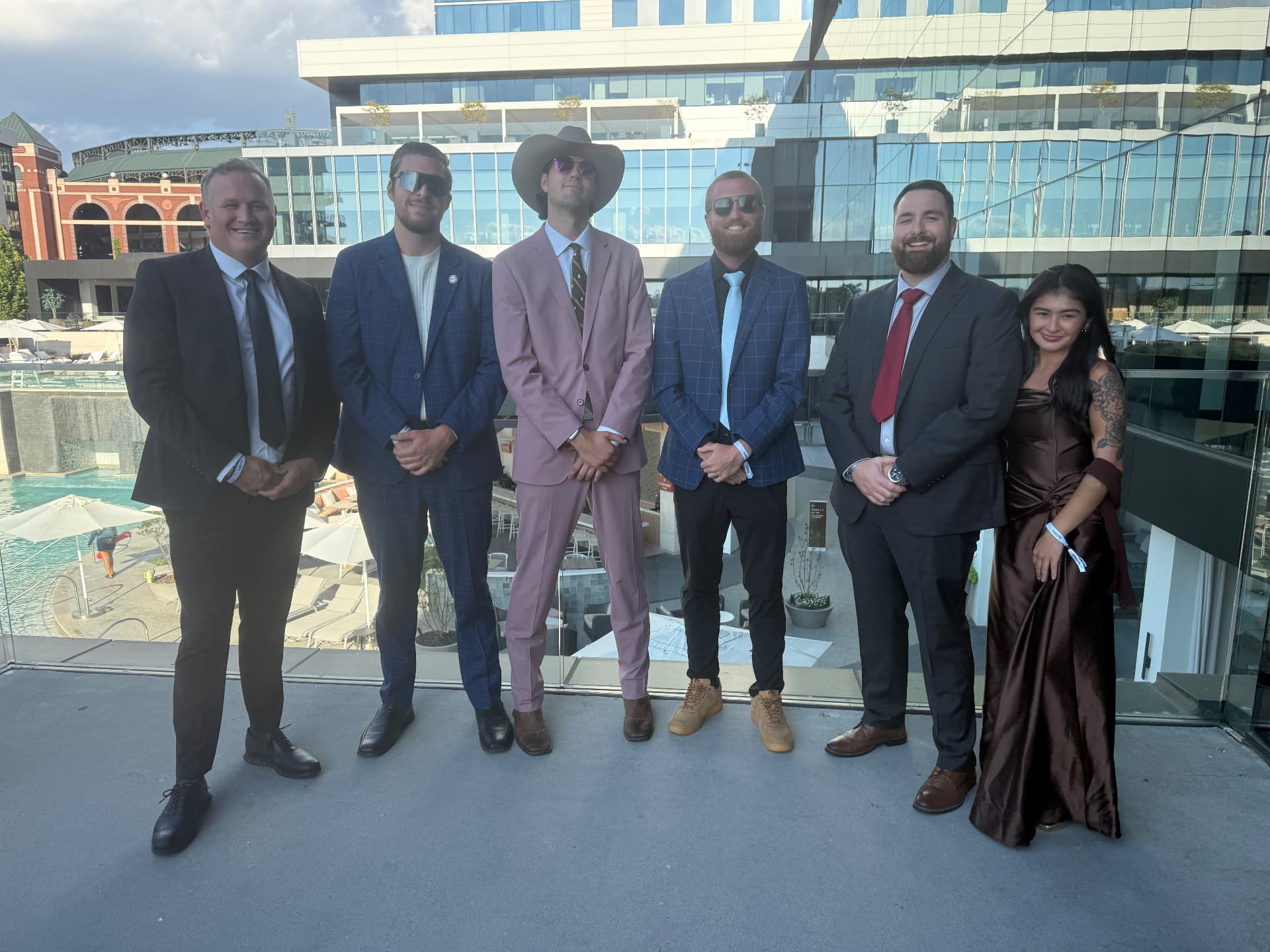 Black Diamond Results team at a company awards night
